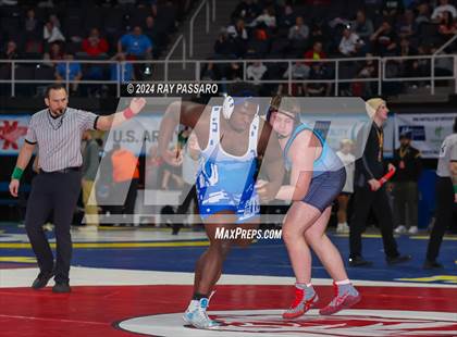 Thumbnail 3 in NYSPHSAA Wrestling Championships - Semi Finals 160 lbs - 285 lbs photogallery.