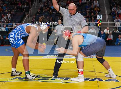 Thumbnail 3 in NYSPHSAA Wrestling Championships - Semi Finals 160 lbs - 285 lbs photogallery.