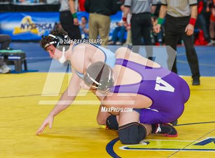 Thumbnail 1 in NYSPHSAA Wrestling Championships - Semi Finals 160 lbs - 285 lbs photogallery.