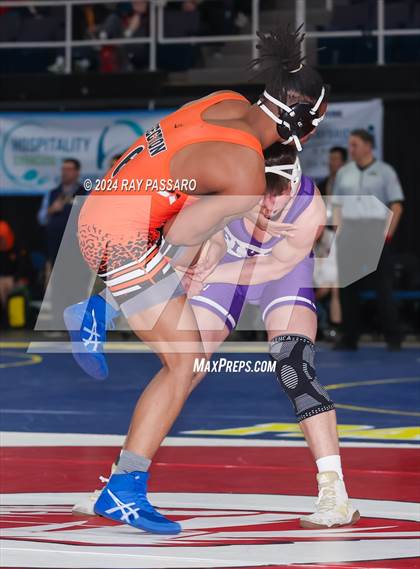 Thumbnail 2 in NYSPHSAA Wrestling Championships - Semi Finals 160 lbs - 285 lbs photogallery.