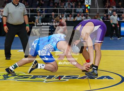Thumbnail 3 in NYSPHSAA Wrestling Championships - Semi Finals 160 lbs - 285 lbs photogallery.