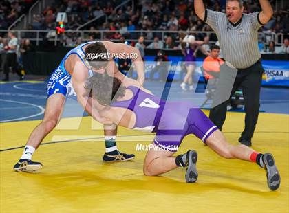 Thumbnail 3 in NYSPHSAA Wrestling Championships - Semi Finals 160 lbs - 285 lbs photogallery.