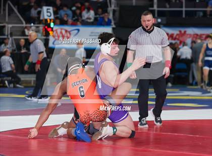 Thumbnail 1 in NYSPHSAA Wrestling Championships - Semi Finals 160 lbs - 285 lbs photogallery.
