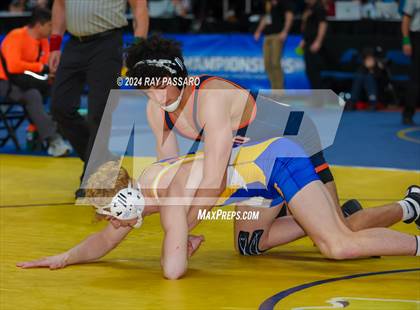 Thumbnail 1 in NYSPHSAA Wrestling Championships - Semi Finals 160 lbs - 285 lbs photogallery.
