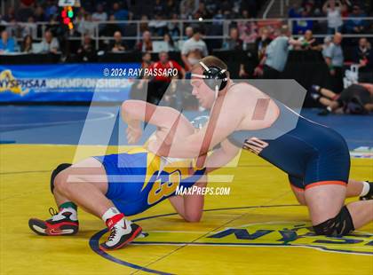 Thumbnail 1 in NYSPHSAA Wrestling Championships - Semi Finals 160 lbs - 285 lbs photogallery.
