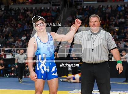 Thumbnail 2 in NYSPHSAA Wrestling Championships - Semi Finals 160 lbs - 285 lbs photogallery.