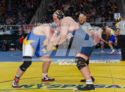 Thumbnail 1 in NYSPHSAA Wrestling Championships - Semi Finals 160 lbs - 285 lbs photogallery.
