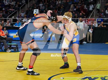 Thumbnail 1 in NYSPHSAA Wrestling Championships - Semi Finals 160 lbs - 285 lbs photogallery.