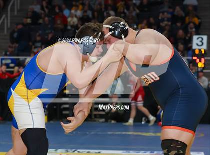 Thumbnail 3 in NYSPHSAA Wrestling Championships - Semi Finals 160 lbs - 285 lbs photogallery.