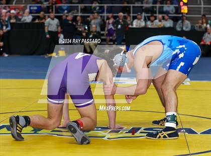 Thumbnail 1 in NYSPHSAA Wrestling Championships - Semi Finals 160 lbs - 285 lbs photogallery.