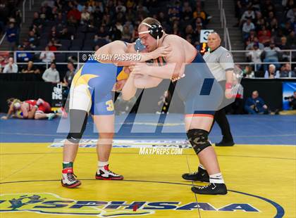 Thumbnail 3 in NYSPHSAA Wrestling Championships - Semi Finals 160 lbs - 285 lbs photogallery.