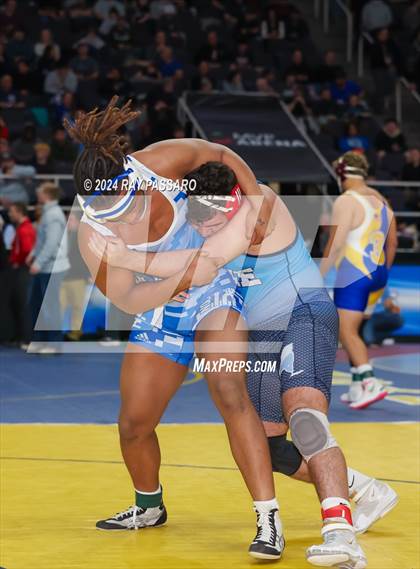 Thumbnail 3 in NYSPHSAA Wrestling Championships - Semi Finals 160 lbs - 285 lbs photogallery.