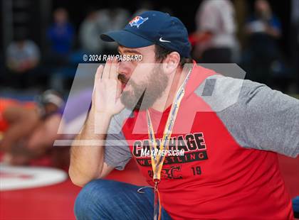Thumbnail 1 in NYSPHSAA Wrestling Championships - Semi Finals 160 lbs - 285 lbs photogallery.