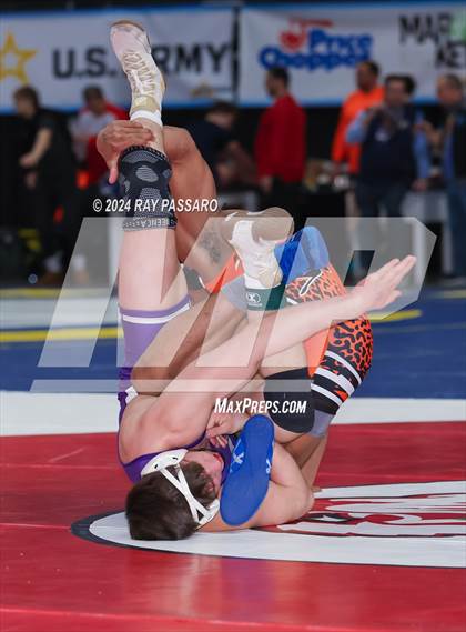 Thumbnail 2 in NYSPHSAA Wrestling Championships - Semi Finals 160 lbs - 285 lbs photogallery.