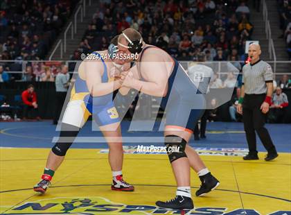 Thumbnail 3 in NYSPHSAA Wrestling Championships - Semi Finals 160 lbs - 285 lbs photogallery.