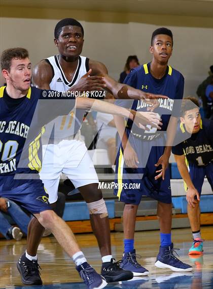 Thumbnail 1 in Millikan vs. King-Drew (MLK Day Showdown) photogallery.