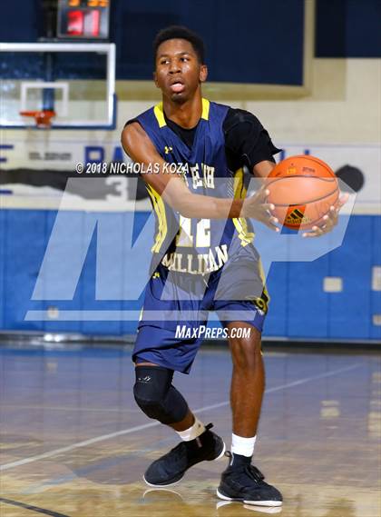 Thumbnail 2 in Millikan vs. King-Drew (MLK Day Showdown) photogallery.