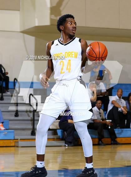 Thumbnail 1 in Millikan vs. King-Drew (MLK Day Showdown) photogallery.