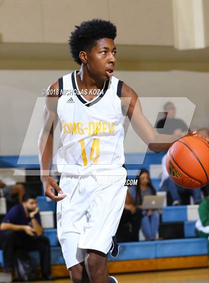 Thumbnail 2 in Millikan vs. King-Drew (MLK Day Showdown) photogallery.