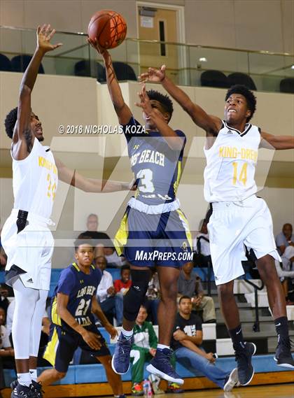 Thumbnail 1 in Millikan vs. King-Drew (MLK Day Showdown) photogallery.