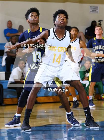 Thumbnail 2 in Millikan vs. King-Drew (MLK Day Showdown) photogallery.