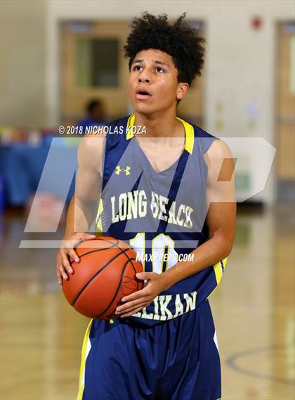 Thumbnail 1 in Millikan vs. King-Drew (MLK Day Showdown) photogallery.
