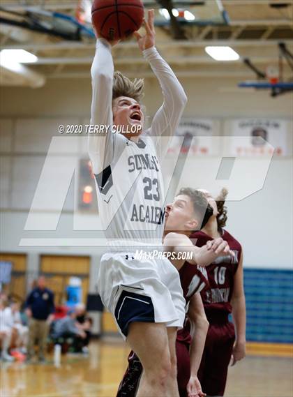 Thumbnail 1 in Intermountain Christian vs. Summit Academy (Eagle Holiday Shootout) photogallery.