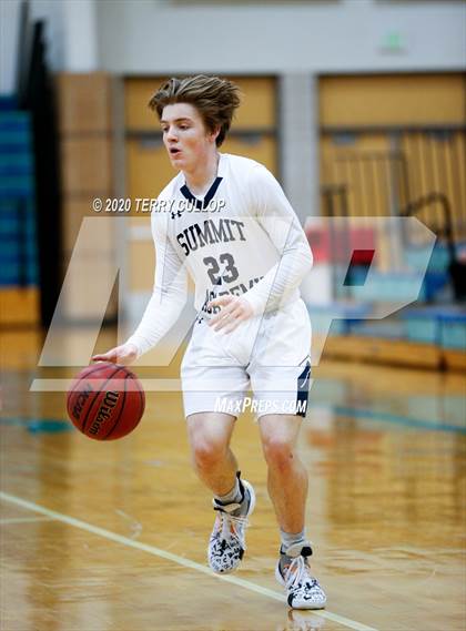 Thumbnail 3 in Intermountain Christian vs. Summit Academy (Eagle Holiday Shootout) photogallery.