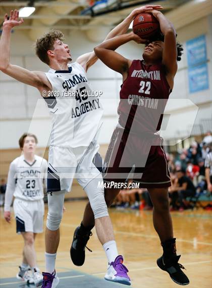Thumbnail 1 in Intermountain Christian vs. Summit Academy (Eagle Holiday Shootout) photogallery.