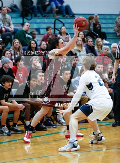 Thumbnail 3 in Intermountain Christian vs. Summit Academy (Eagle Holiday Shootout) photogallery.