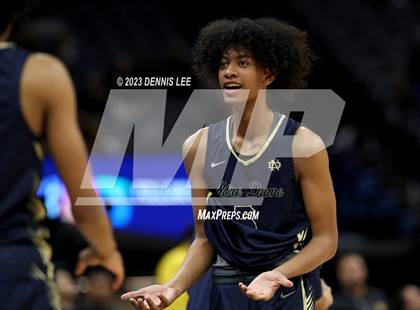 Thumbnail 1 in Notre Dame (SO) vs. Granada (CIF State D1 Final) photogallery.