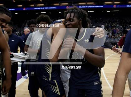 Thumbnail 3 in Notre Dame (SO) vs. Granada (CIF State D1 Final) photogallery.