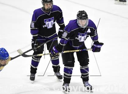Thumbnail 2 in Tri-Town vs. Newtown (CIAC DIII Semifinal) photogallery.