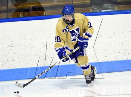 Thumbnail 2 in Tri-Town vs. Newtown (CIAC DIII Semifinal) photogallery.