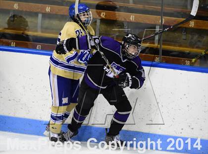 Thumbnail 3 in Tri-Town vs. Newtown (CIAC DIII Semifinal) photogallery.