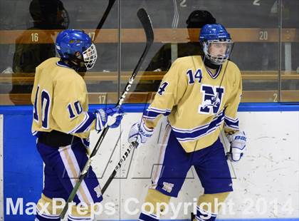 Thumbnail 3 in Tri-Town vs. Newtown (CIAC DIII Semifinal) photogallery.