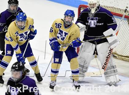 Thumbnail 3 in Tri-Town vs. Newtown (CIAC DIII Semifinal) photogallery.
