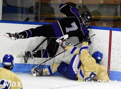 Thumbnail 3 in Tri-Town vs. Newtown (CIAC DIII Semifinal) photogallery.