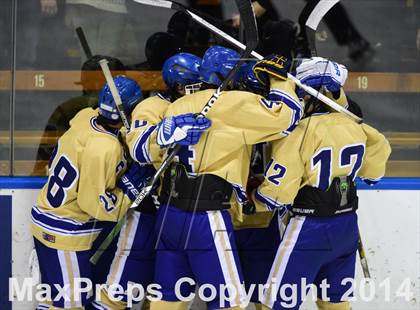 Thumbnail 3 in Tri-Town vs. Newtown (CIAC DIII Semifinal) photogallery.