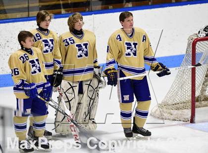 Thumbnail 3 in Tri-Town vs. Newtown (CIAC DIII Semifinal) photogallery.