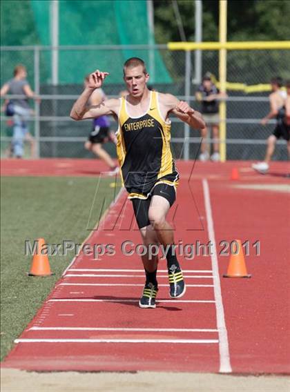 Thumbnail 2 in CIF NS D1 TRack & Field Championships (Boys Triple Jump) photogallery.
