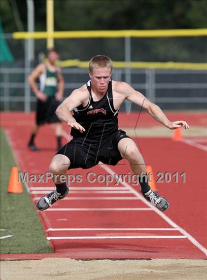 Thumbnail 1 in CIF NS D1 TRack & Field Championships (Boys Triple Jump) photogallery.