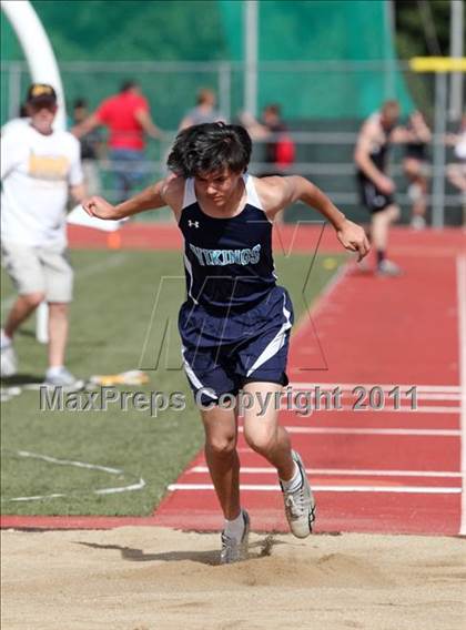 Thumbnail 2 in CIF NS D1 TRack & Field Championships (Boys Triple Jump) photogallery.