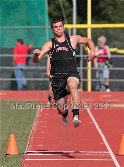 Thumbnail 2 in CIF NS D1 TRack & Field Championships (Boys Triple Jump) photogallery.