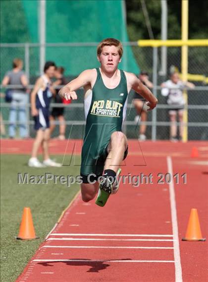 Thumbnail 1 in CIF NS D1 TRack & Field Championships (Boys Triple Jump) photogallery.