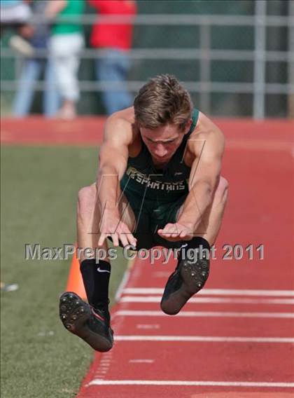 Thumbnail 3 in CIF NS D1 TRack & Field Championships (Boys Triple Jump) photogallery.