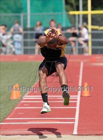 Thumbnail 3 in CIF NS D1 TRack & Field Championships (Boys Triple Jump) photogallery.