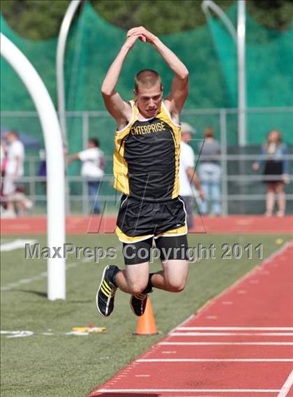Thumbnail 1 in CIF NS D1 TRack & Field Championships (Boys Triple Jump) photogallery.