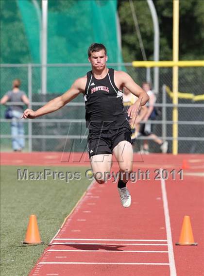 Thumbnail 3 in CIF NS D1 TRack & Field Championships (Boys Triple Jump) photogallery.