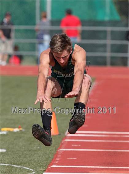 Thumbnail 2 in CIF NS D1 TRack & Field Championships (Boys Triple Jump) photogallery.